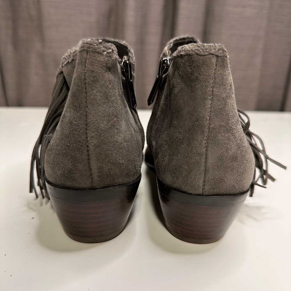 Sam Edelman, “Paige” fringe ankle boots, size 5 - Picture 3 of 12